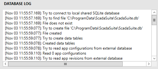 3. Database Log