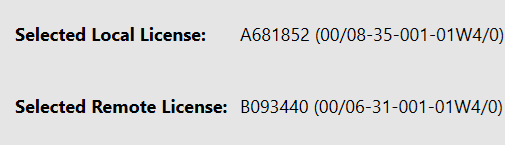 1. License Details