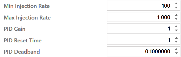 1. PID Settings