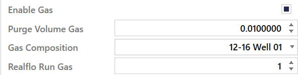 4. Gas Settings